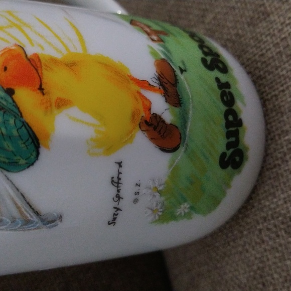 Vintage: 1976 Suzy's Zoo Mug-Duck Golfer - Picture 2 of 6